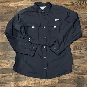 Columbia PFG button down shirt